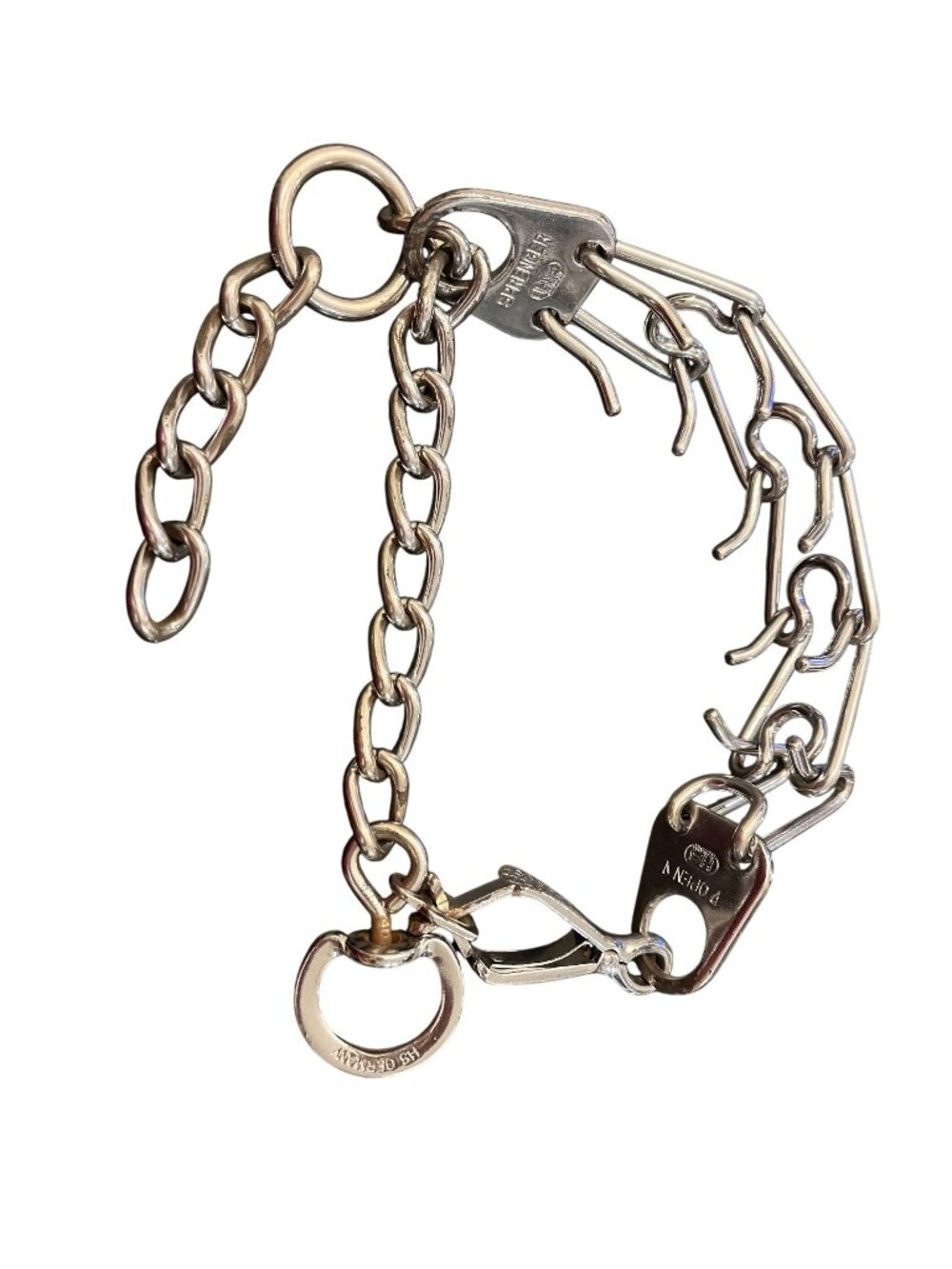 Herm Sprenger Stainless Steel Prong Training Dog Collar  Adjustable